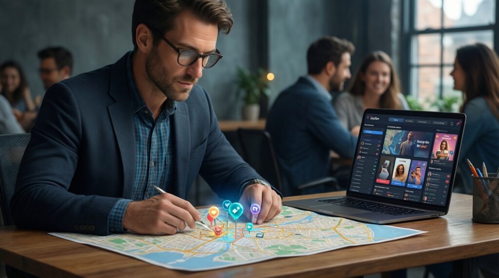 Локальная реклама: как привлекать клиентов в радиусе 3-5 км - иллюстрация